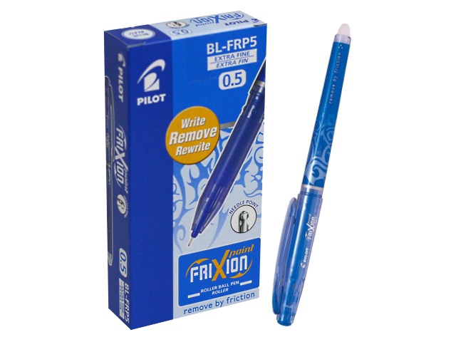 Ручка пиши-стирай PILOT 0.5мм синяя гелевая BL-FRP5-L