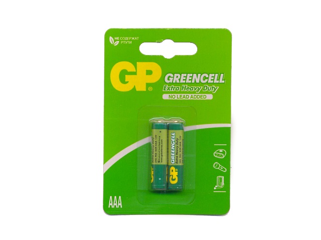 Батарейка минипальчиковая GP R03 1.5V Greenсell солевая