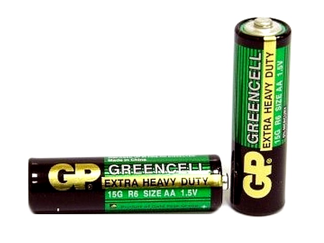 Батарейка пальчиковая GP R6 1.5V Greenсell солевая