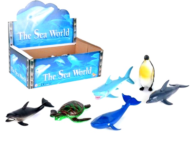 Животные Подводный мир-1 16см Animal World микс 1817603