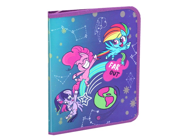 Папка для тетрадей А5 на молнии Академия Холдинг My Little Pony MPIB-US1-CPBFL