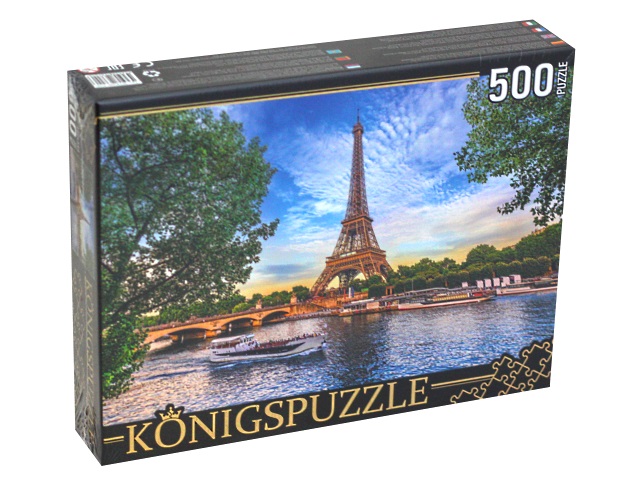 Пазлы  500 деталей Konigspuzzle Парижская романтика ШТK500-3700