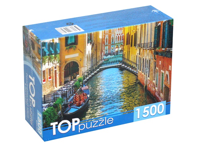 Пазлы 1500 деталей TOPpuzzle Романтический закат в Венеции ГИТП1500-4846
