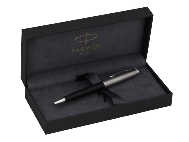 Ручка Parker шариковая поворотная Sonnet черная 1мм черный корпус 2146867