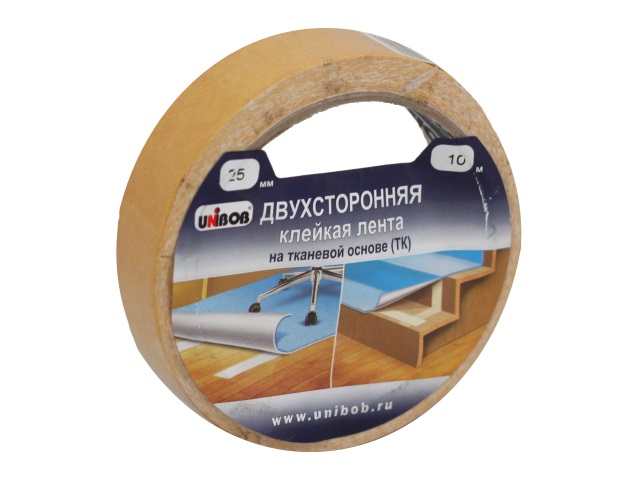 Скотч двухсторонний 25*10м ТК 33405
