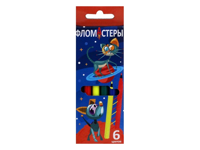 Фломастеры  6цв J.Otten Собака 6816S-6/24