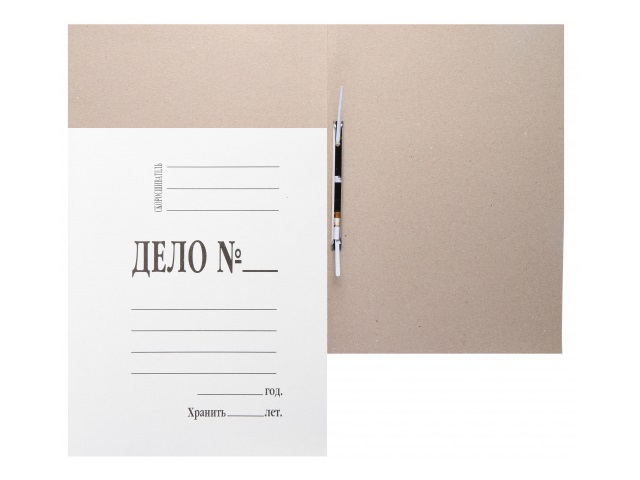 Скоросшиватель не мел. картон А4 280 г/м2
