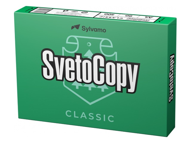 Бумага  А4  80 г/м2 500 л. SvetoCopy Sylvamo classic класс C 300501