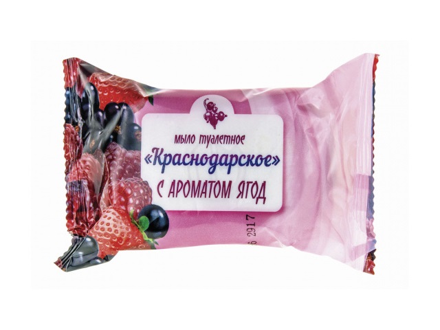 Мыло туалетное 100г Краснодарское Аромат ягод