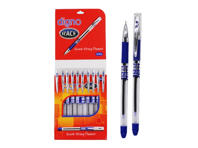 Ручка масляная Digno Race синяя 0.7мм DG-10125