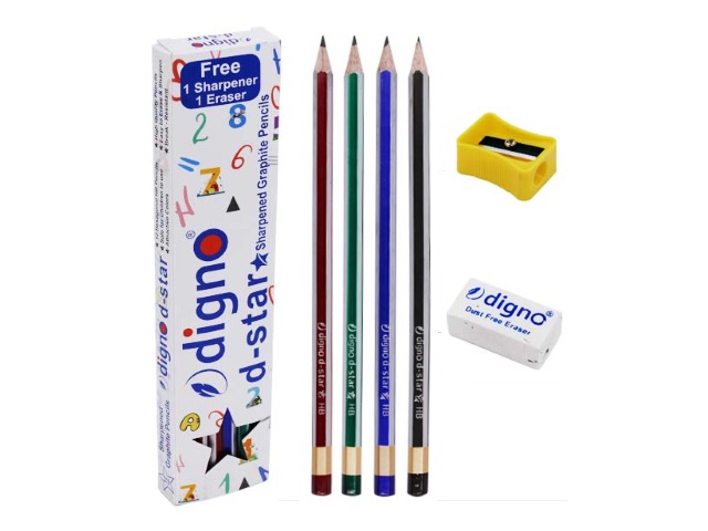 Карандаш Digno HB шестигранный DG-10156