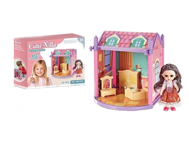 Мебель Cutie Villa Уютный домик с куклой 1230919