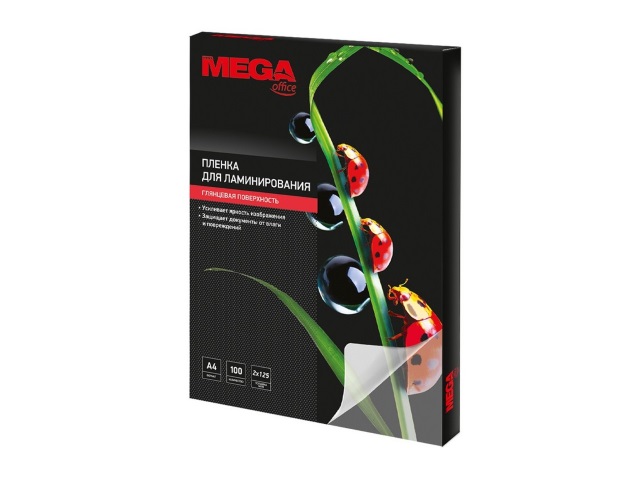 Пленка для ламинирования А4 125мкм ProMega 100 шт. 255140