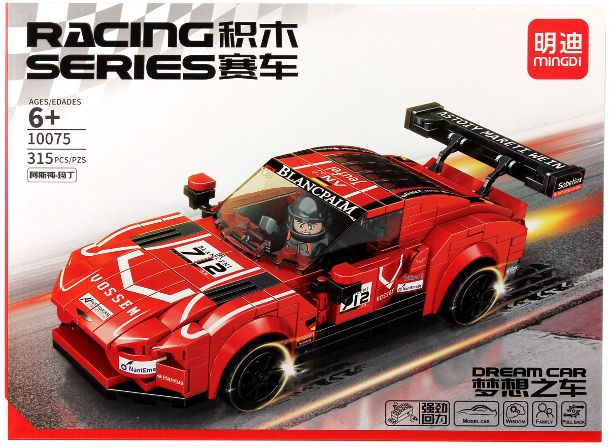 Конструктор Racing Series Dream Car 315 деталей KNS1412