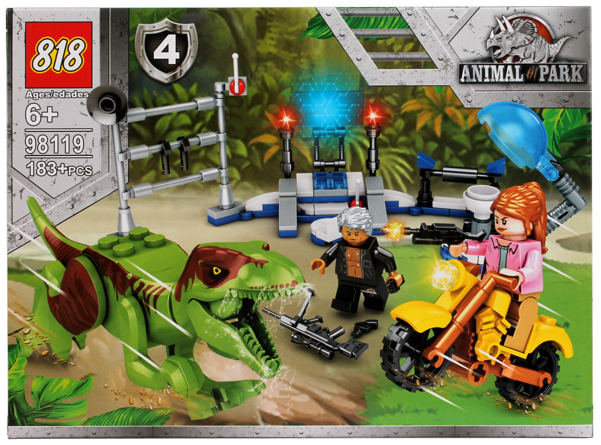 Конструктор  183 детали Animal Park KNS1275