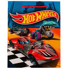 Пакет подарочный бумажный 18*22.7*10см Чудо-праздник Hot wheels PM1254-HW
