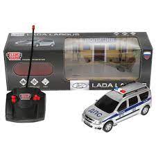 Машина на радиоуправлении Технопарк Lada Largus Полиция 18см LADALARGUS-18LPOL-GY