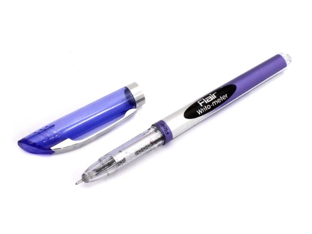 Ручка шариковая Flair Writometer синяя 0.6мм F-743 12