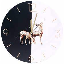 Часы настенные Miland Золотые олени 30см ЧН-5900