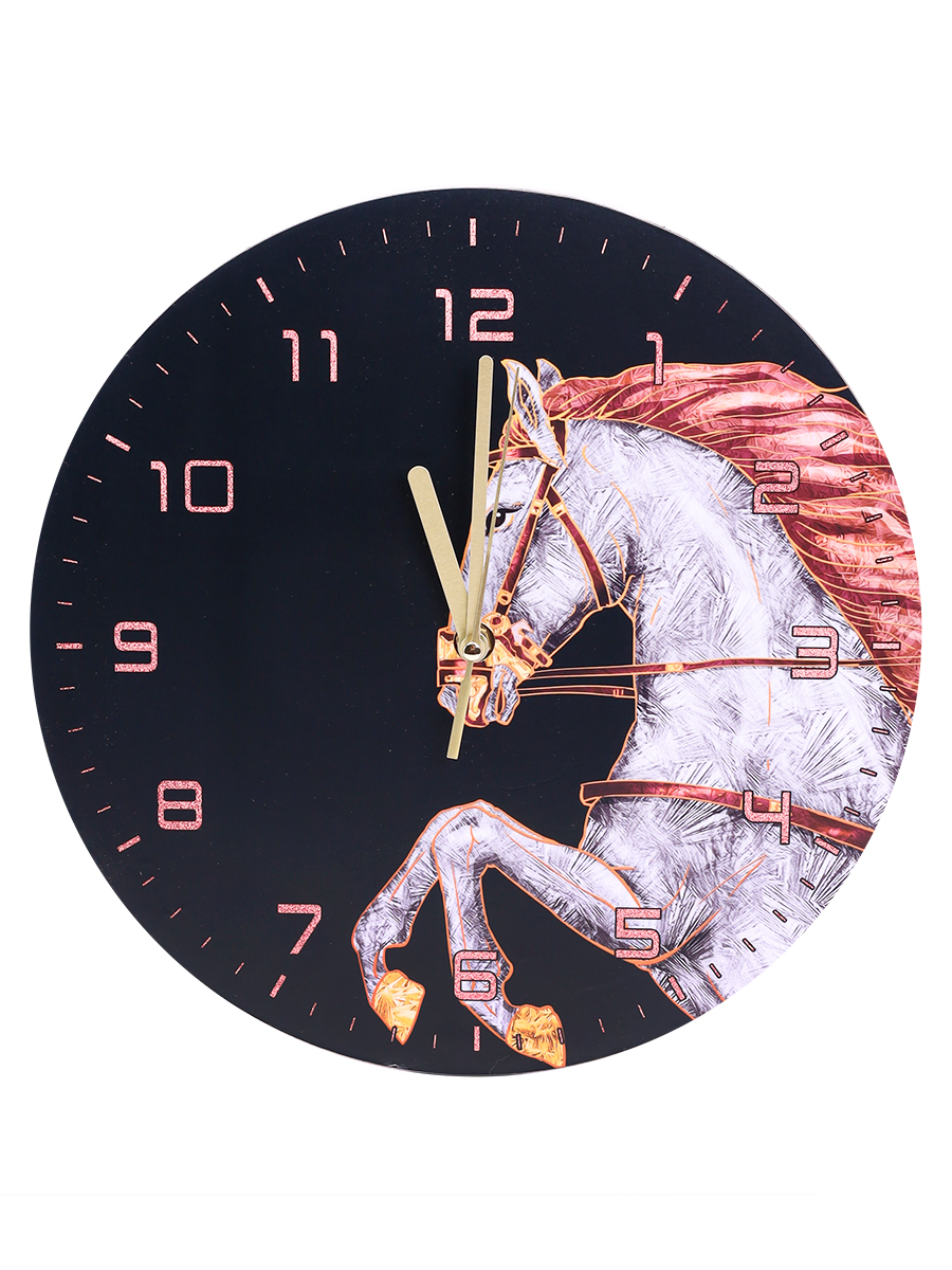 Часы настенные Miland Лошадь 30см ЧН-5904