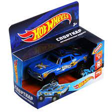 Машина металл свет-звук hot wheels СПОРТКАР. 12.5 см. двери. инерц. кор. Технопарк FY628-3