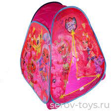 Палатка детская игровая CAVE CLUB 81х90х81см. в сумке Играем вместе в кор.24шт