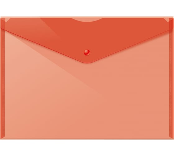Папка конверт на кнопке А4 Dolce Costo красная D00399-RD