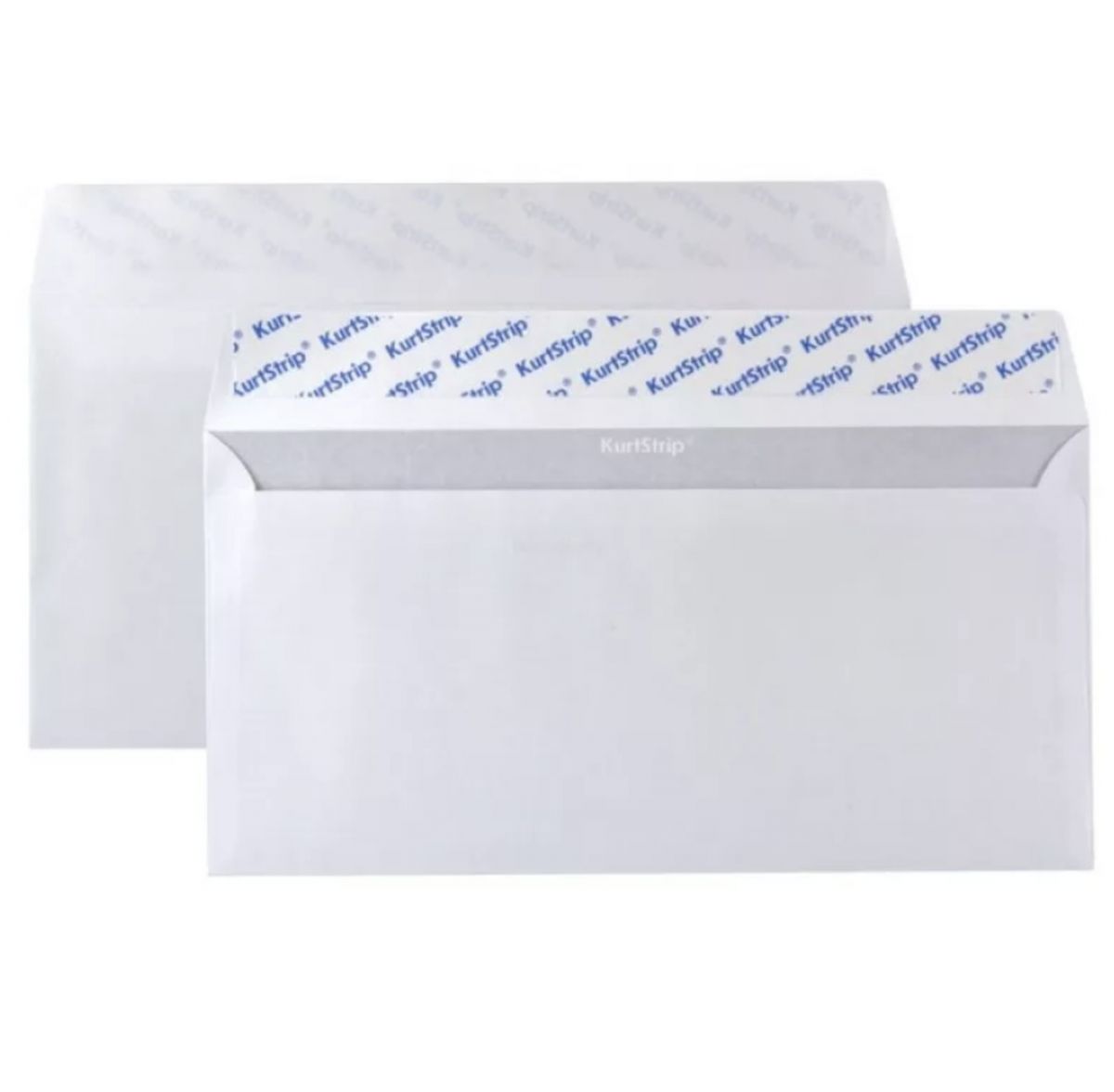 Конверт DL СК (стрип) 11*22см белый с отрывной лентой 80 г/м2 Эмика 1783-50