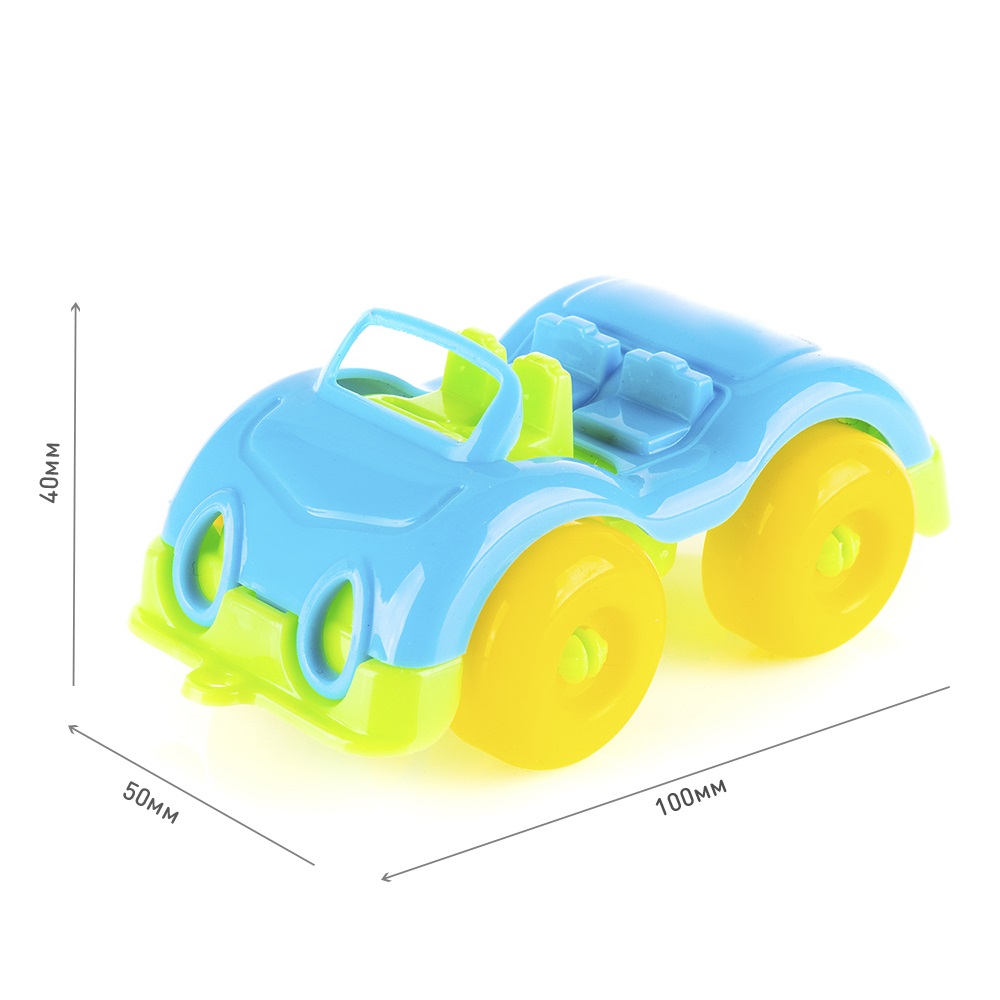 Машинка кабриолет "Вжух в городе" 10 см КНОПА 1/18