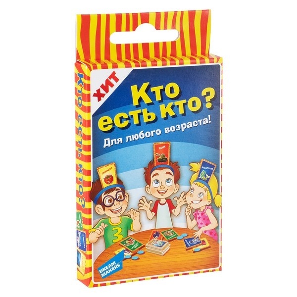 Настольная игра  &quot;&quot;Кто есть кто. Cards&quot;. в/к 13.4*9.5*1.8 см