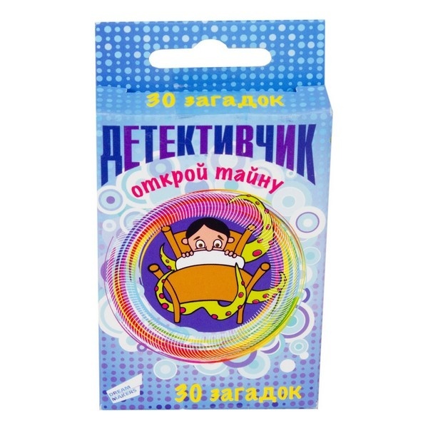 Настольная игра  &quot;Детективчик 1. Cards&quot;. в/к 10.5*5.9*1.2 см