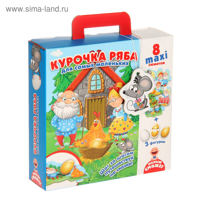 Настольная игра Путешествие по сказке Курочка Ряба Vladi Toys VT2909-12