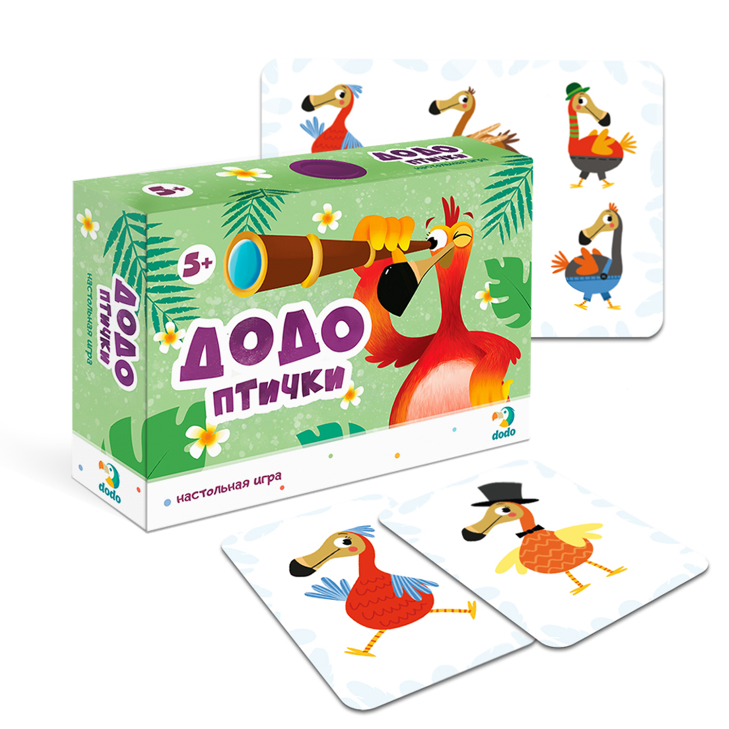 Настольная игра Птички Додо 40 карточек Dodo R300199