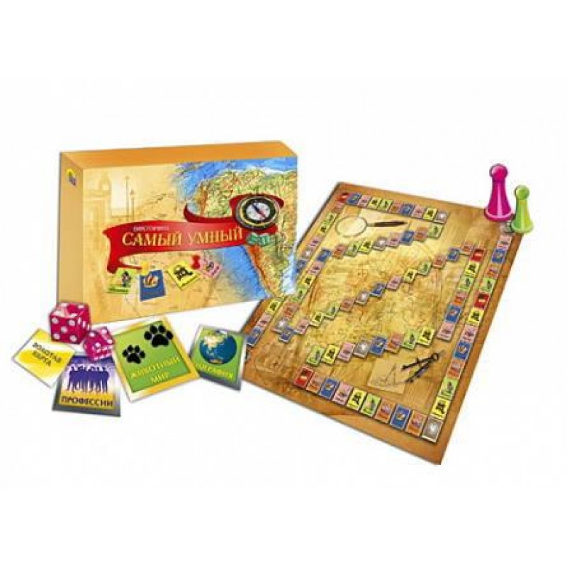 Настольная игра Викторина Самый умный ИН-7647