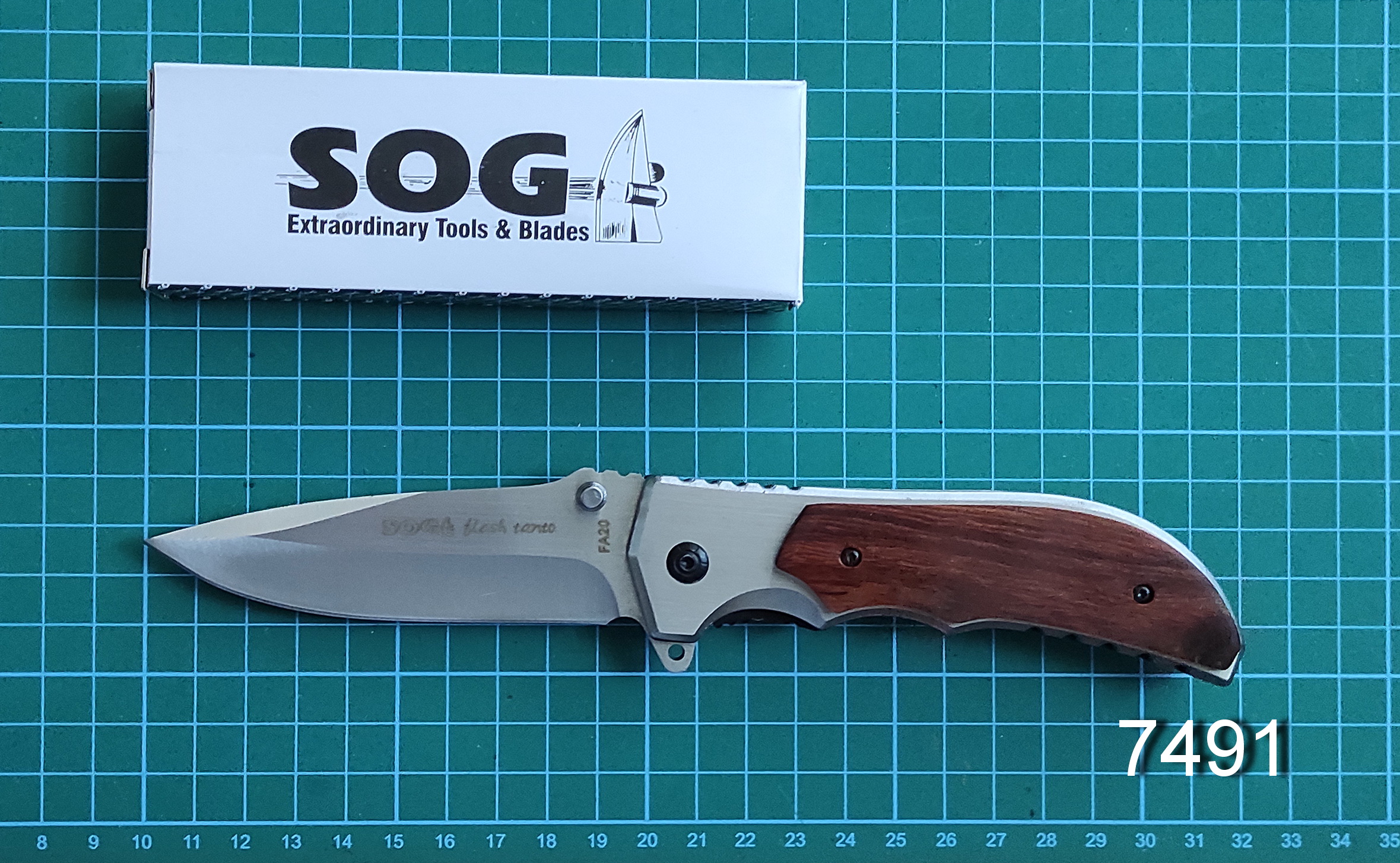 Нож складной 22 см SOG FA20 C1-7 7491