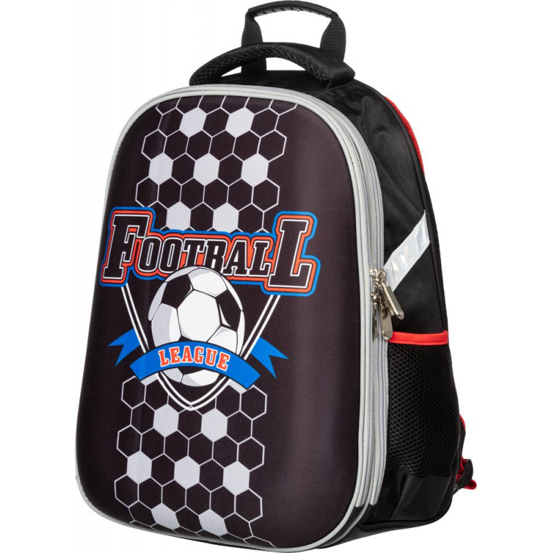Ранец школьный  Light Football 2 отд 295x125x390 мм 1304726
