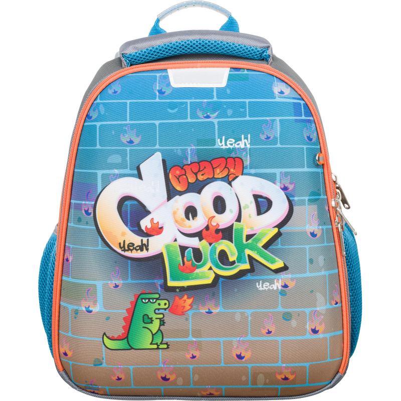 Ранец школьный №1School Basic Good luck. 2 отд  280х150х360 мм 1653389