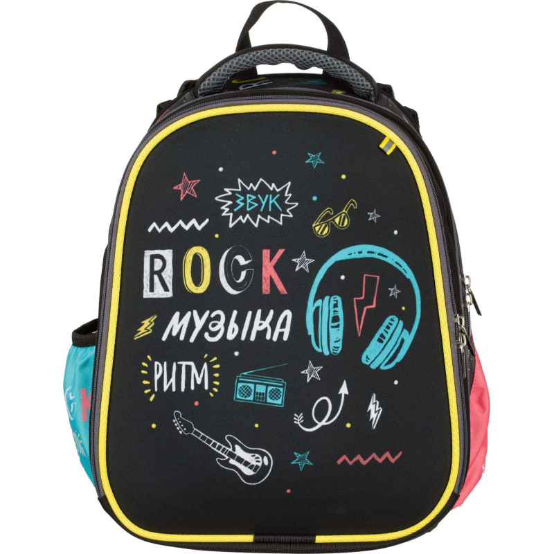 Ранец школьный Joy Rock музыка. 2 отд.. 2 кармана. 38х31х20 1901133