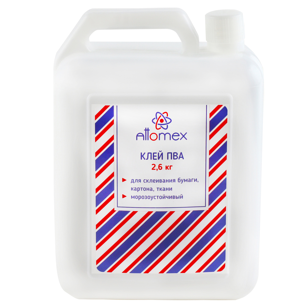 Клей ПВА  2600г Atomex 4041007 морозоустойчивый