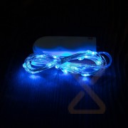 Гирлянда новогодняя CH Нить 3 м. 30 Led Синий (2хCR2032) 9353