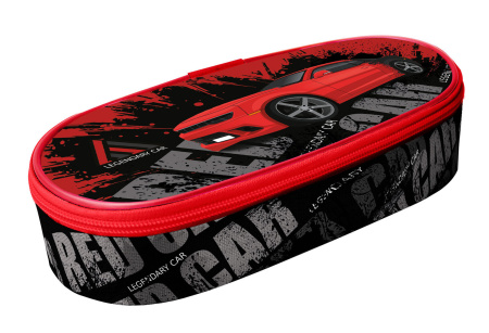 Пенал-косметичка на молнии Red Car 210/85/50 К-62/12