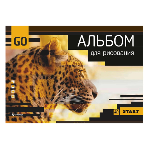 Альбом 40л А4 Lamark на склейке Старт 100 г/м2 LAMARK79758
