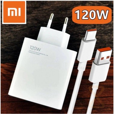 ЗУ для USB MI X120 (5V 120W 1xUSB Turbo Charge) + Кабели Type-C 7979