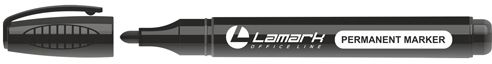 Маркер перманентный Lamark 3-5мм PM0372-BK
