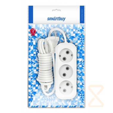 С/У Smartbuy SBE-10-3-03-N 3р 3м без заземления 10А/2. 2кВт (2х1. 0мм)