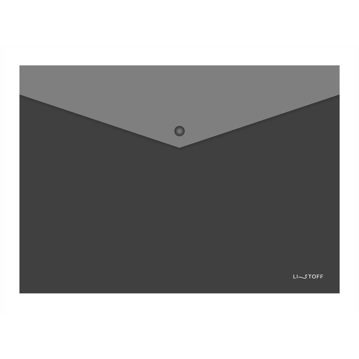 Папка конверт на кнопке А4 Colour Duet. No 5 180мкм ПКПФ40259