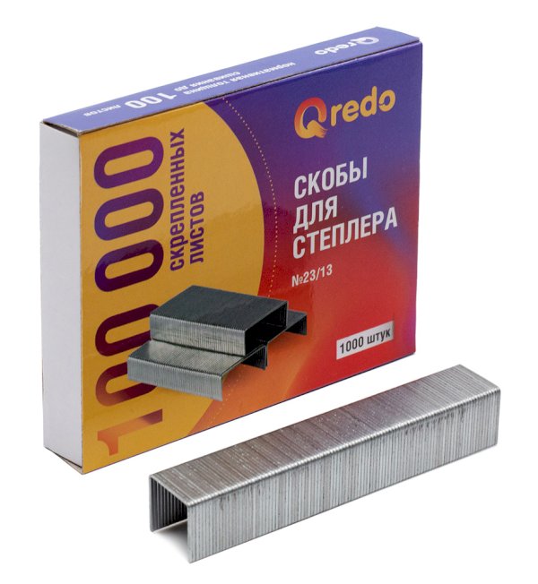 Скоба №23/13 Qredo 1000 шт.