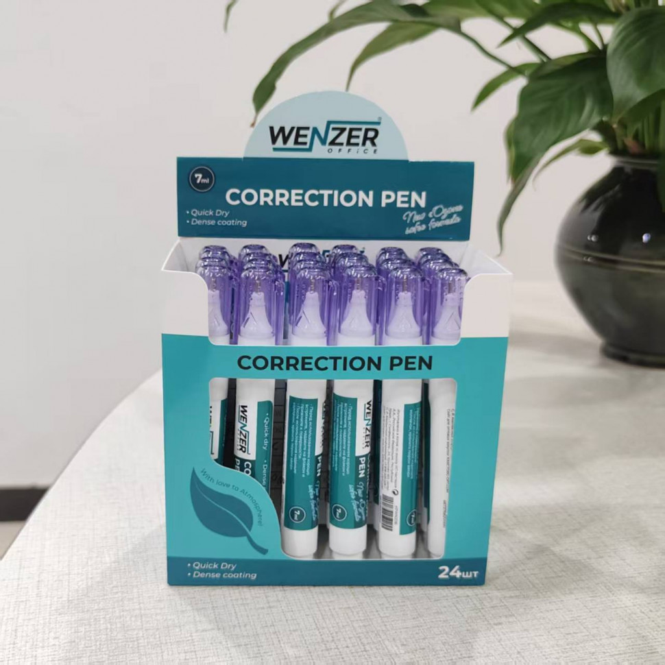 Корректор-ручка Wenzer office 7мл /24 KPWNZ08