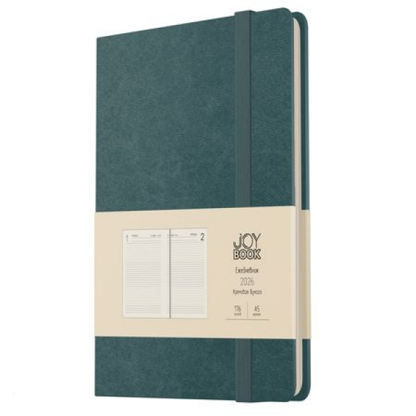 Ежедневник 2026 А5 кожзам 176л Joy Book. Морской залив ЕКДБ52617609