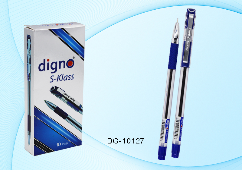 Ручка масляная Digno S-KLASS синяя 0.7мм DG-10127